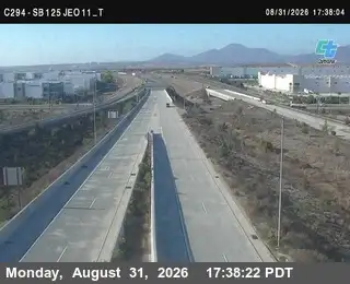 SR-125 southbound just east of SR-11