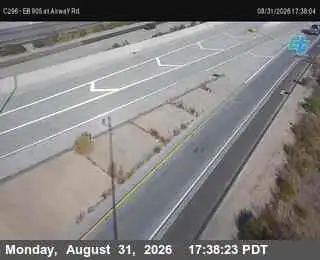 SR-905 at Airway Road eastbound
