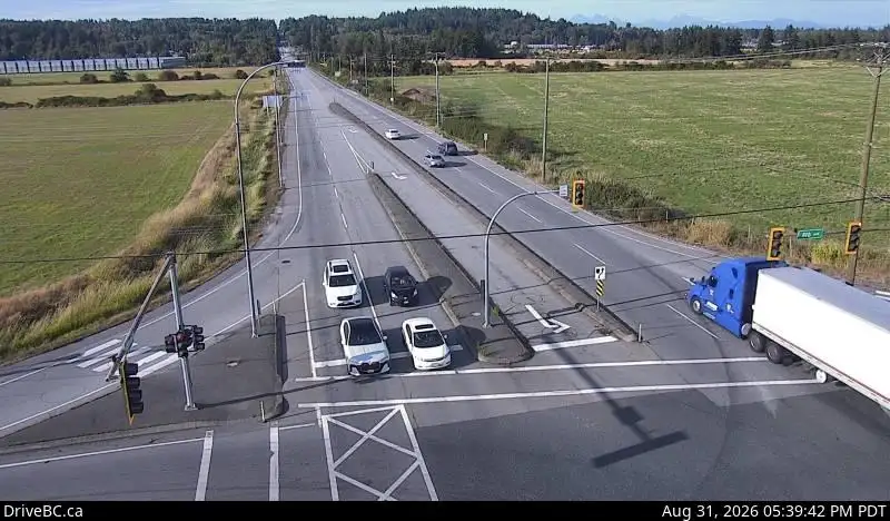 Highway 15 at 8 Avenue northbound