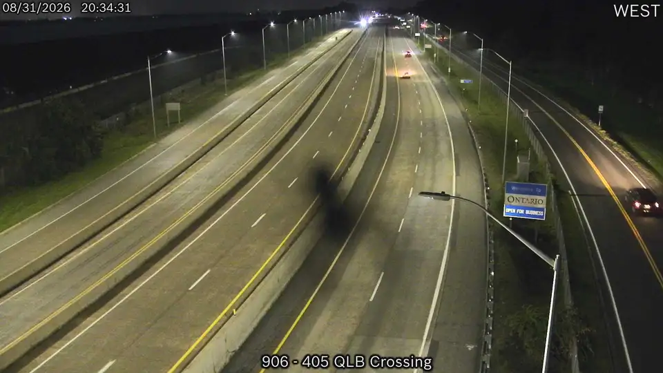 Highway 405 at Queenston-Lewiston Bridge