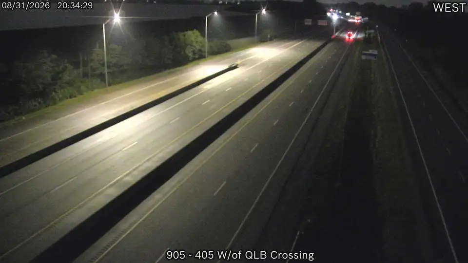 Highway 405 west of Queenston-Lewiston Bridge