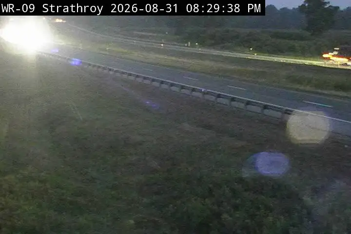 Highway 402 near Inadale Drive looking east