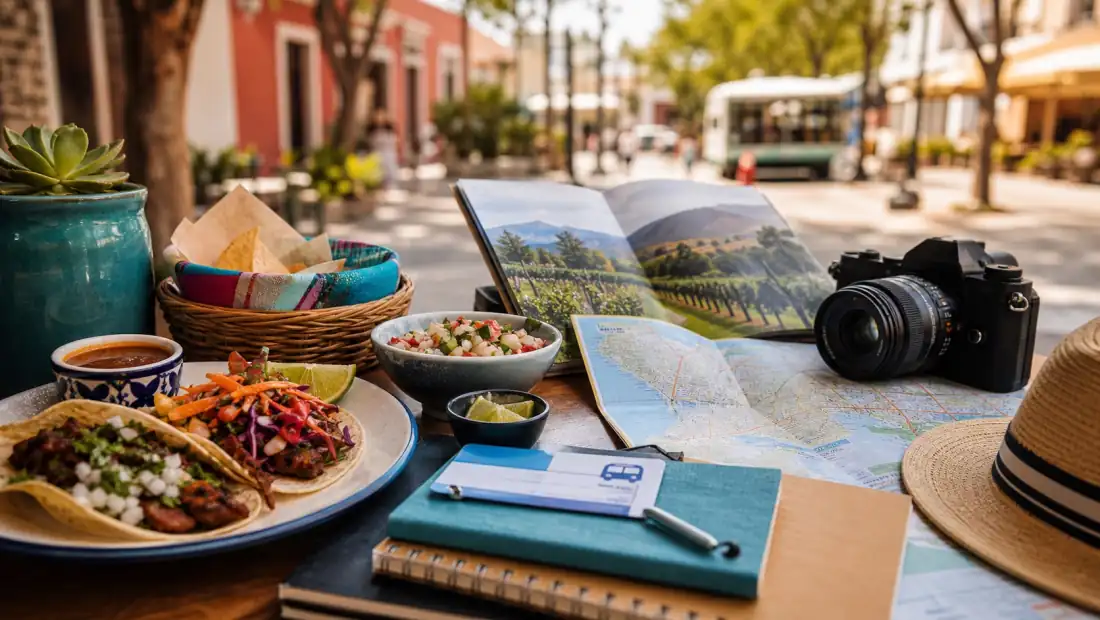 Food, activities, and travel agency ideas