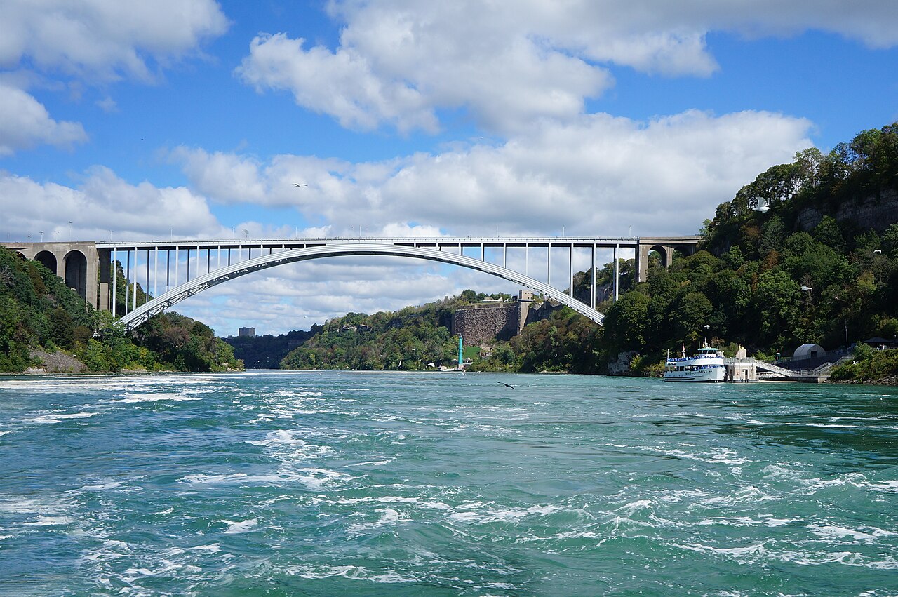 Rainbow Bridge border crossing at Niagara Falls