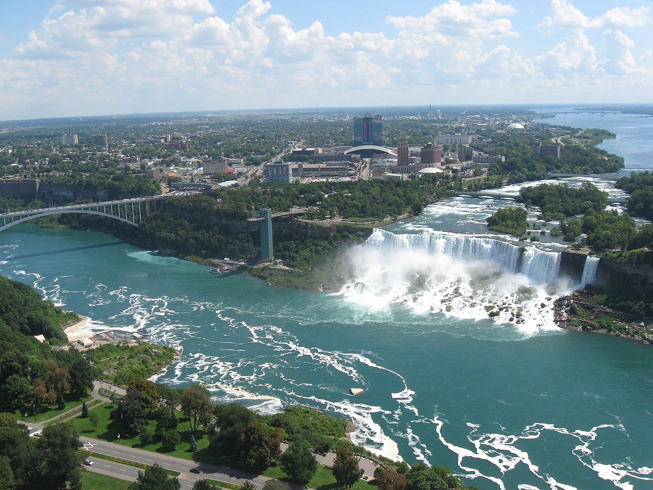 Niagara Falls visitor area