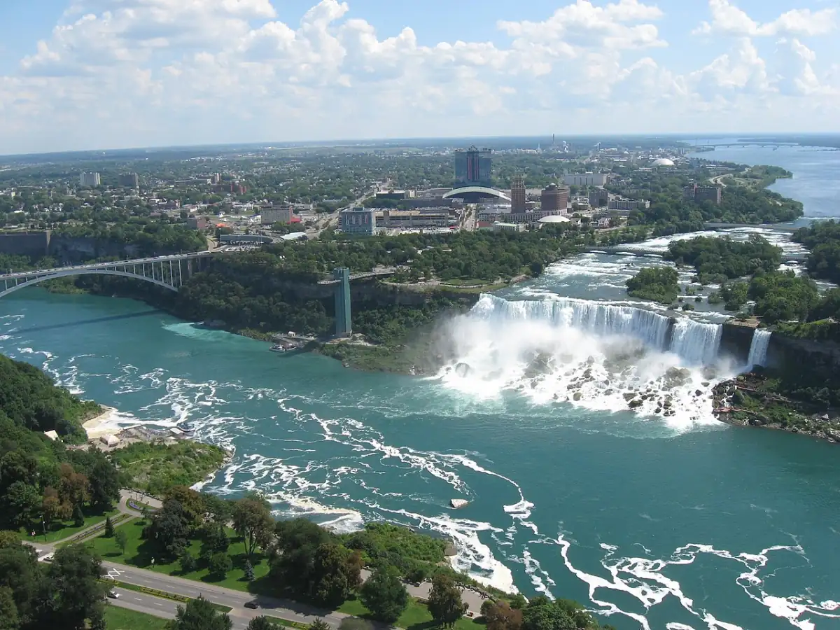 Niagara Falls visitor area